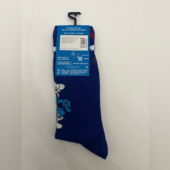 The Smurfs Socks Fits Men’s Shoe Size 7-12 - Picture 2 of 4